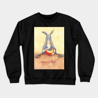 Donkey Skin" + "Merry Yule" Crewneck Sweatshirt